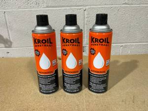 lot 63 image: LOT OF 3 Kroil Penetrant Aerokoil