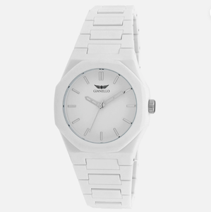 lot 119 image: Gianello Metropolitan 40 Polycarbon Link Watch (Has Minor Dusty Marks)