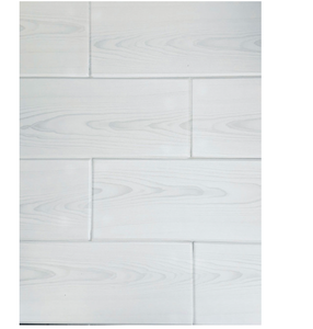 lot 441 image: A La Maison Ceilings Foam Wood Ceiling Planks 39 in x 6 in Country White - 12 Pack (Minor Transit Damage)