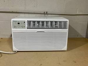 lot 165 image: Keystone 14,000 BTU (DOE) 230-Volt Through-the-Wall Air Conditioner Cools 700 sq. ft. with Heater in White