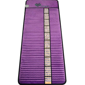 lot 30 image: PHYMAT Far Infrared Amethyst Heating Pad -Natural Crystal Heat Mat - Amethyst Infrared Heating Mat with Auto Shut Off - Overheat Protection,Smart Control