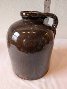 lot 131 image: Vintage Whites Pottery Works Fort Dodge IA Stoneware Jug