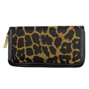 lot 30C image: Fendi Leopard Print Zip-Around Wallet Pre-Owned Retail $750