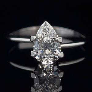 lot 19B image: 1.07 Carat Lab-Grown Loose Diamond Pear Cut (IGI Certified) Retail $1,600