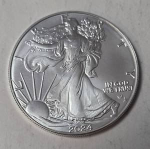 lot 30 image: 2024 W - Silver Liberty with Star  - Proof - BU - COA