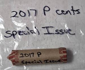 lot 51 image: 1 - Roll of 2017P Cents Special Issue - Unc.