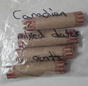 lot 66 image: 4 - Rolls Canadian Mixed Date Cents