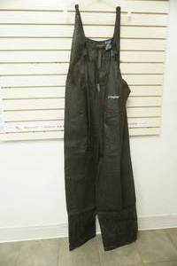 lot 60 image: Frogg Toggs Size L Rain Bibs. Very good ConditionLike New