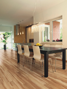 lot 100A image: 158 Sq Ft COREtec Luxury Vinyl Plank VVO23 Color Red River Hickory # 508