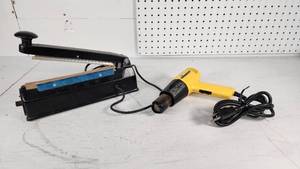 Wagner Heat Gun and Impulse Sealer F-200