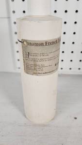 lot 28 image: Candle Makers Store Cinnamon French Toast Fragrance Oil 16 oz Partial Bottle - Black Line Marks How Much is Left