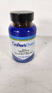 lot 45 image: Crafters Choice Clove Fragrance Oil 237 - 4 FL OZ (118 mL) Bottle - Near Full