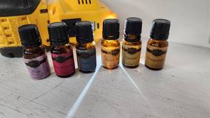 lot 85 image: P&J Trading Premium Fragrance Oils including Lilac, Berries & Cream, Rain, French Vanilla, Coconut, Orangesickle - 12 to Full