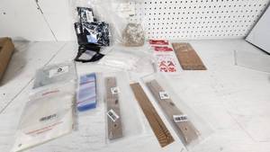 lot 95 image: Assorted Packaging and Craft Supplies including Morepack Bags, GSP3D Bags, Decorative Stickers - All partials