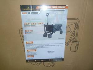 lot 107 image: Landhoner Folding Wagon Cart