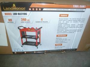 lot 101 image: Landhoner Tool Cart