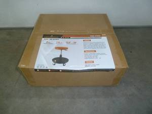 lot 132 image: Landhoner Shop Roller Stool