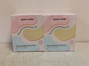 lot 15 image: NEW GRACE & STELLA UNDER EYE MASKS COMBO PACK