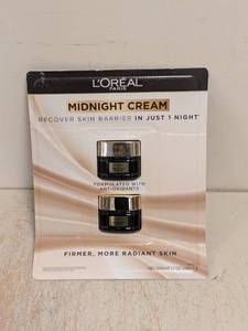 lot 17 image: LORAL PARIS MIDNIGHT CREAM 2PK