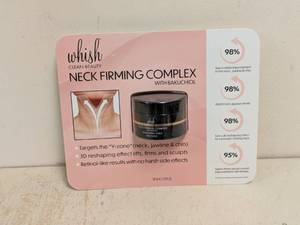 lot 18 image: NEW WHISH CLEAN BEAUTY NECK FIRMING COMPLEX