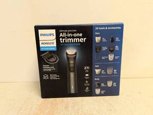 lot 33 image: PHILIPS NORELCO ULTIMATE PRECISION ALL-IN-ONE TRIMMER