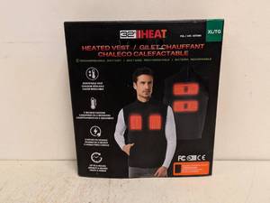 lot 122 image: 32 DEGREE HEATED VEST X-LARGE