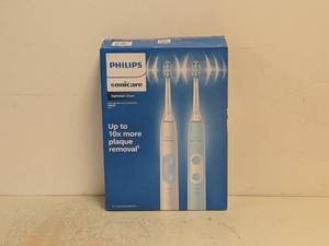lot 105 image: PHILIPS SONICARE OPTIMAL CLEAN RECHARGEABLE SONIC TOOTHBRUSH