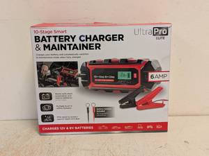 lot 113 image: ULTRA PRO ELITE 10-STAGE SMART BATTERY CHARGER & MAINTAINER