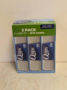 lot 85 image: NEW Q-TIPS 3PK