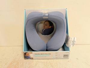 lot 90 image: AIRIA LIVING TRAVEL NECK PILLOW (GRAY)