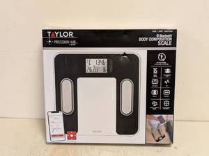 lot 51 image: TAYLOR SMART BODY COMPOSITION SCALE