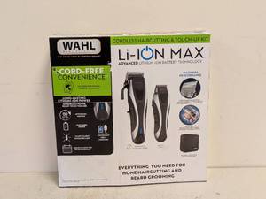 lot 57 image: WAHL HOME PRODUCTS CORDLESS HAIRCUTTING & TOUCH-UP KIT