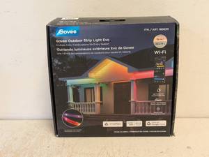 lot 186 image: GOVEE OUTDOOR STRIP LIGHTS EVO