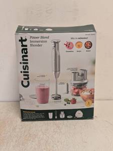 lot 187 image: CUISINART POWER BLEND IMMERSION BLENDER