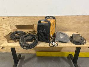 lot 42 image: Klutch Dual-Voltage MIGFlux-CoreTIGStick Multi-Process 4-in-1 Welder with Inverter Technology, LCD Display and Spool Gun, 120230 Volts, 240 Amp Max., MIG Ready