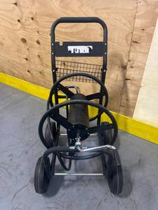 lot 62 image: Ironton Garden Hose Reel Cart, 300ft. Capacity, Fits 58in. Hose