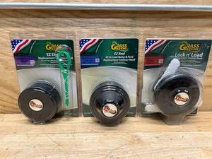 lot 115 image: Grass Gator Trimmer replacement heads (lot of 3)
