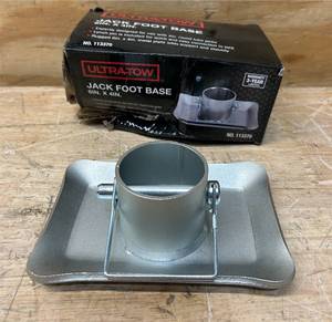 lot 124 image: Ultratow Jack Foot Base 6IN. X 4IN.