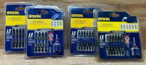 lot 146 image: Irwin Impact Double-Ended Power Bits lot of 4