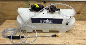 lot 165 image: Ironton 16 gal Sprayer ATV Sprayer (untested)