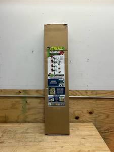 lot 169 image: GREEN TOUCH INDUSTRIES Xtreme Pro Series 4-position Trimmer Rack For Open and Enclosed Trailers- Durable Steel Construction (missing parts for lock)