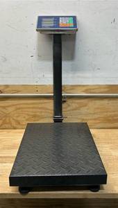 lot 178 image: 660lbs Weight LED Computing Digital Scale Floor Platform Scale, Floor Food Scale