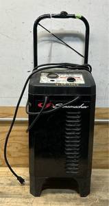 lot 193 image: Schumacher Wheeled Manual Battery ChargerEngine Starter, 612 Volt, 102550250 Amp, Model# SC1445 MSRP $239.99