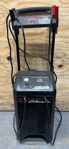 lot 194 image: Schumacher Wheeled Battery ChargerTrickle ChargerDesulfatorEngine Starter, 1224 Volt, 6-240250 Amp, Model# SC1352