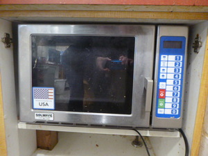 lot 15 image: Solwave Commercial Microwave Oven