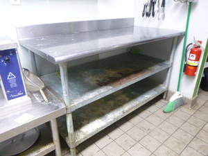 lot 22 image: Eagle Stainless Steel Table