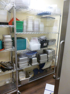 lot 48 image: 5-Tier Wire Shelving
