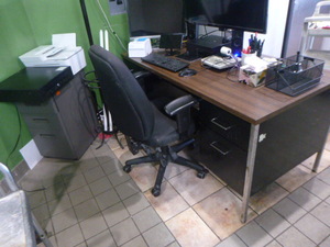 lot 87 image: Office Desk and Chair