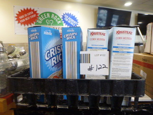 lot 122 image: Corn Muffin Mix and Crispy Rice