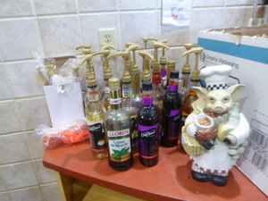 lot 128 image: Coffee Flavoring Syrups